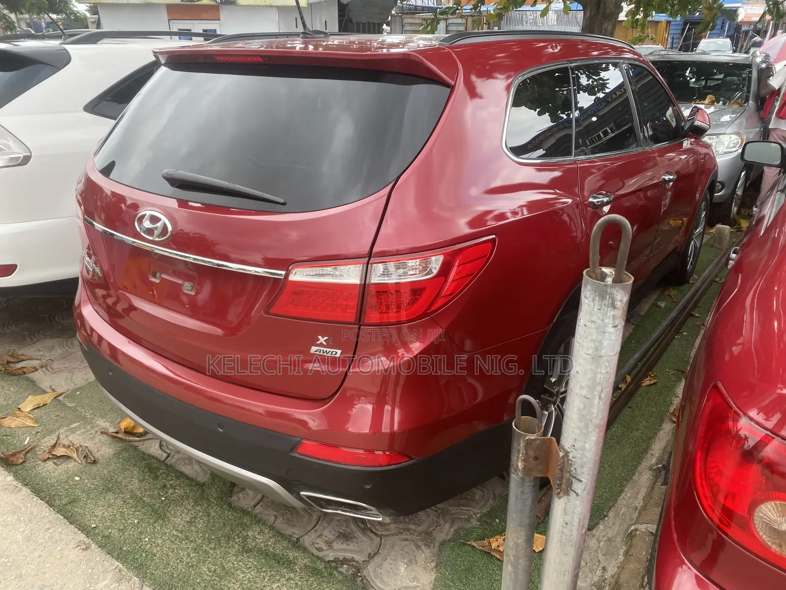 Hyundai Santa Fe Limited 4dr SUV (3.3L 6cyl 6A) 2015 Red