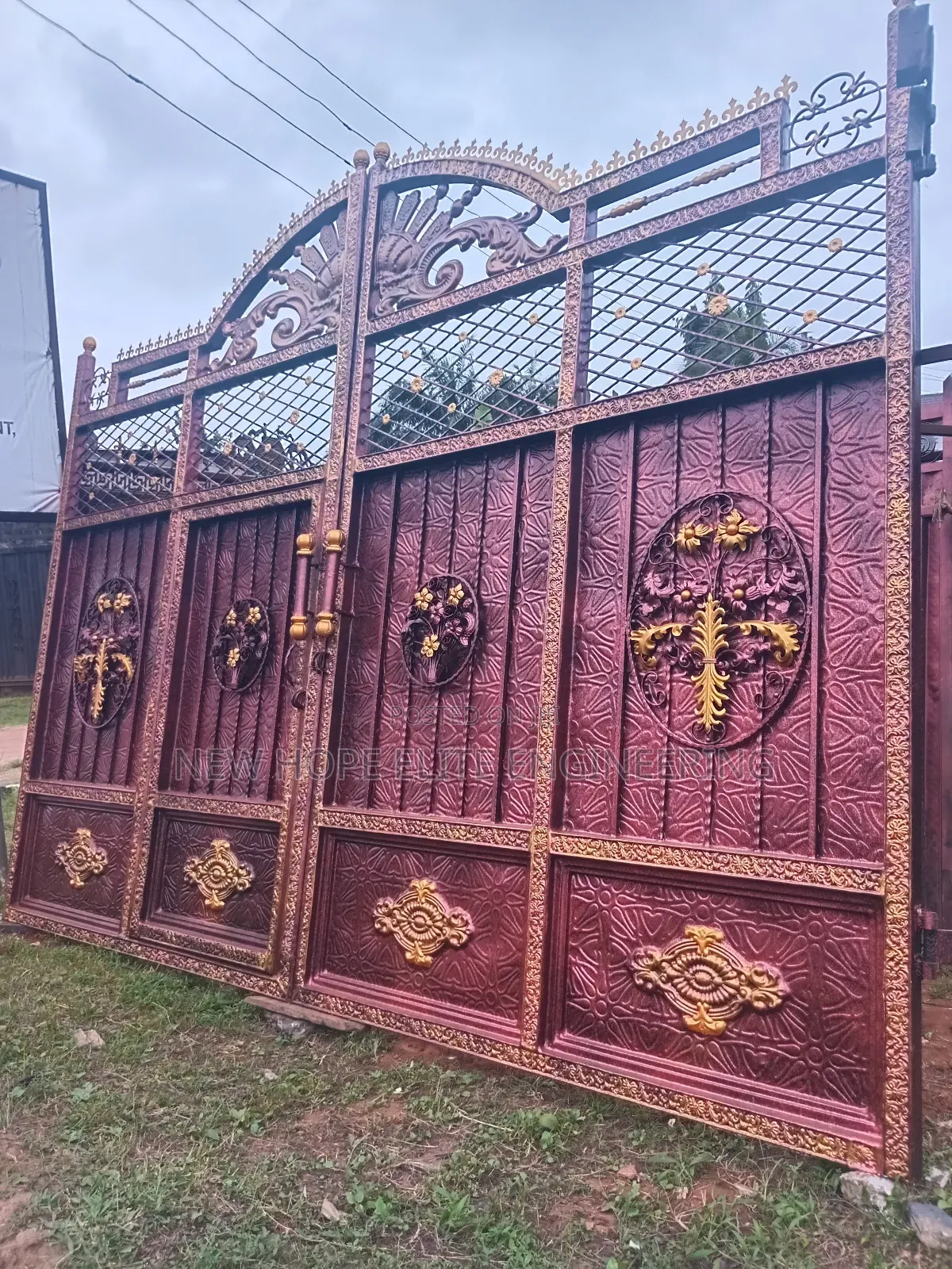 Quality Wrought Iron Gate.