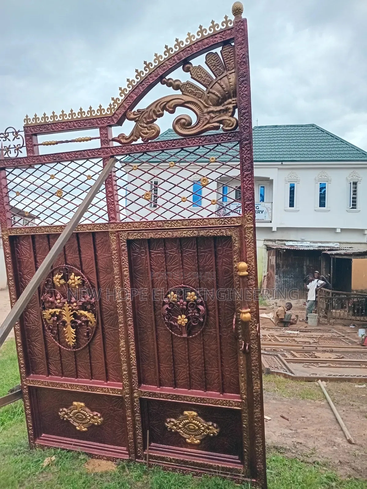Quality Wrought Iron Gate.
