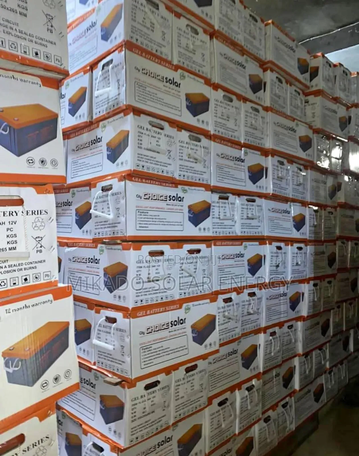 220ah 12v Choice Solar Block/Dry Cell Battery Standard Quality