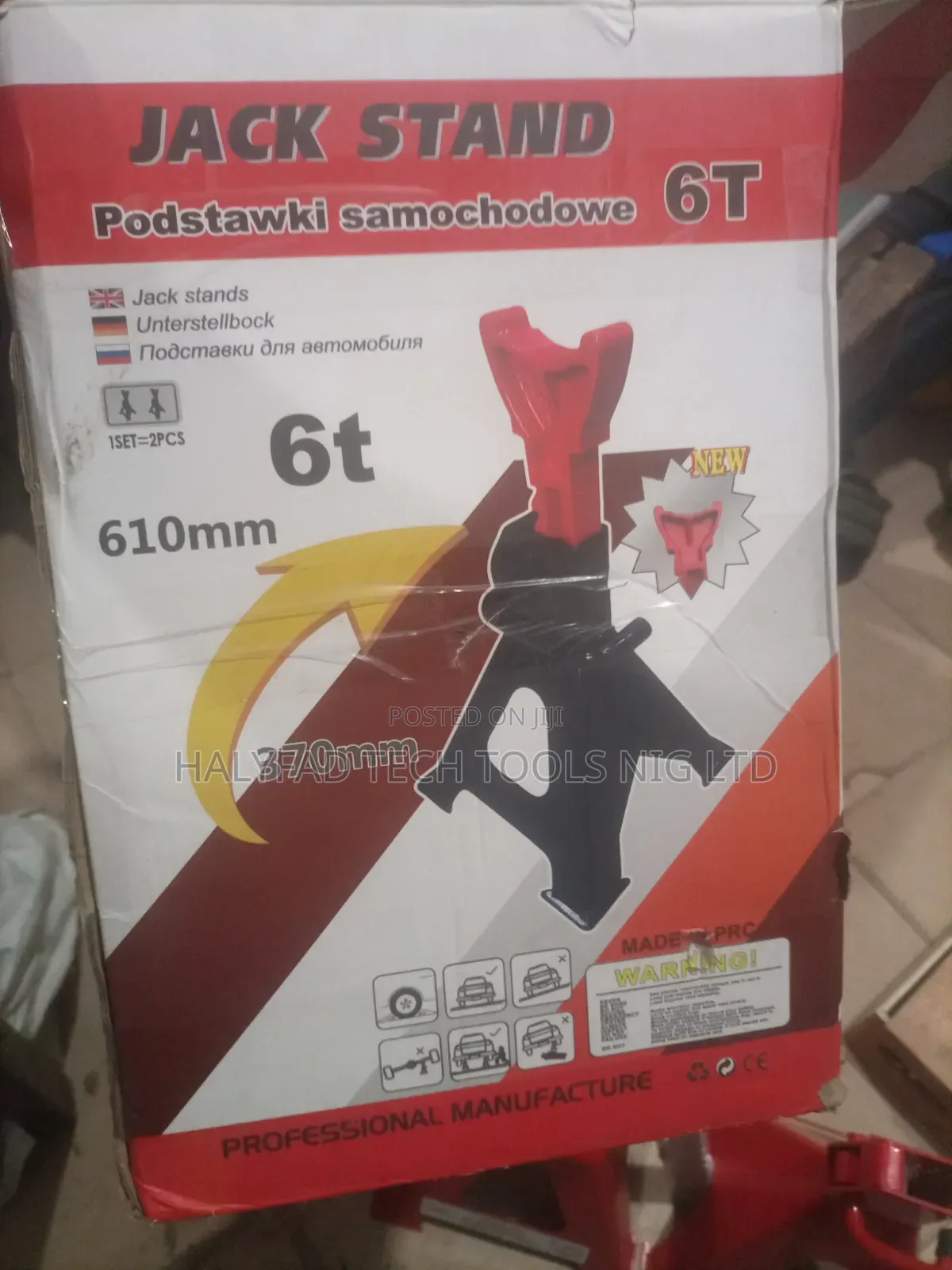 6 Ton Jack Stand Heavy Duty
