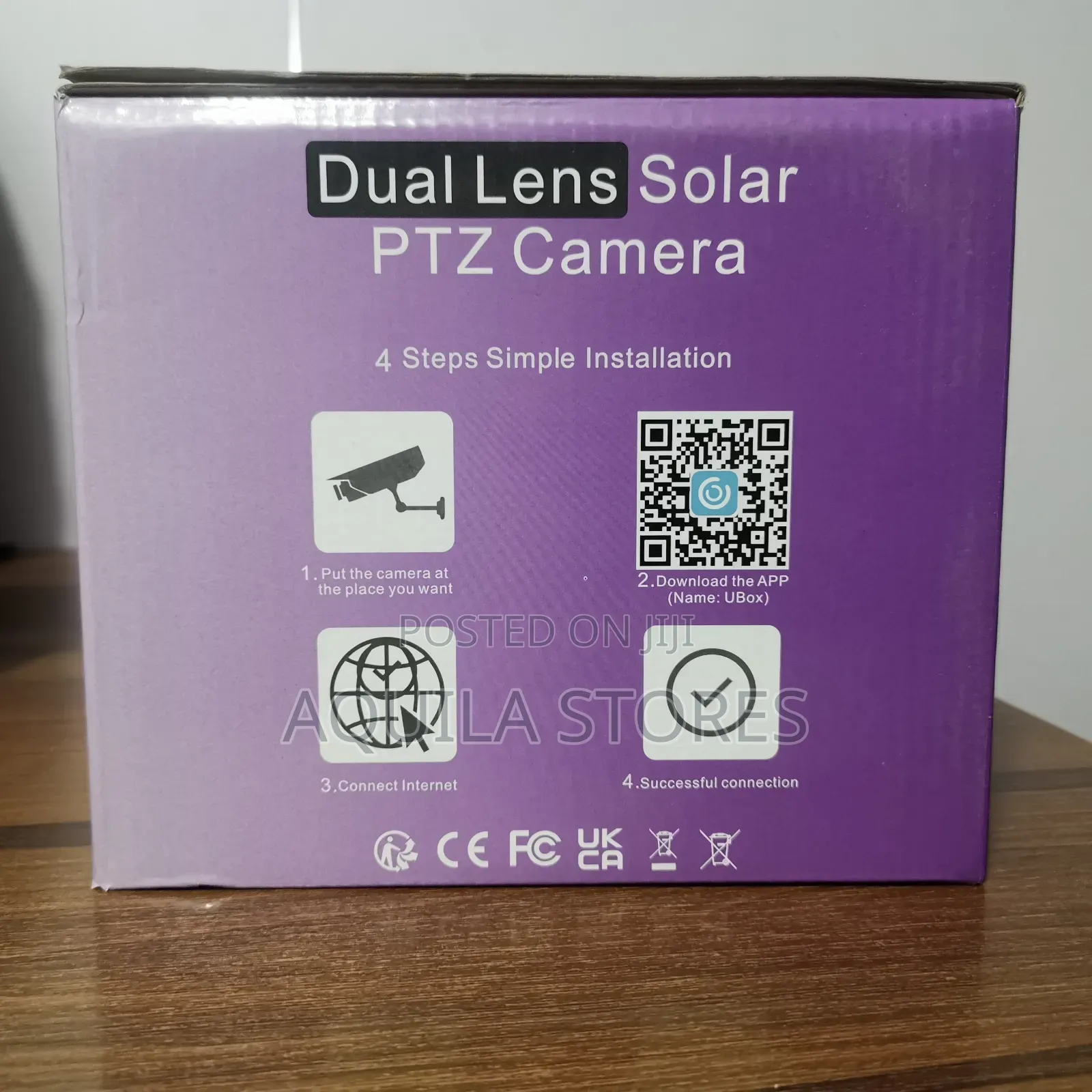 Hd 8mp Dual Lens Solar Ptz Camera