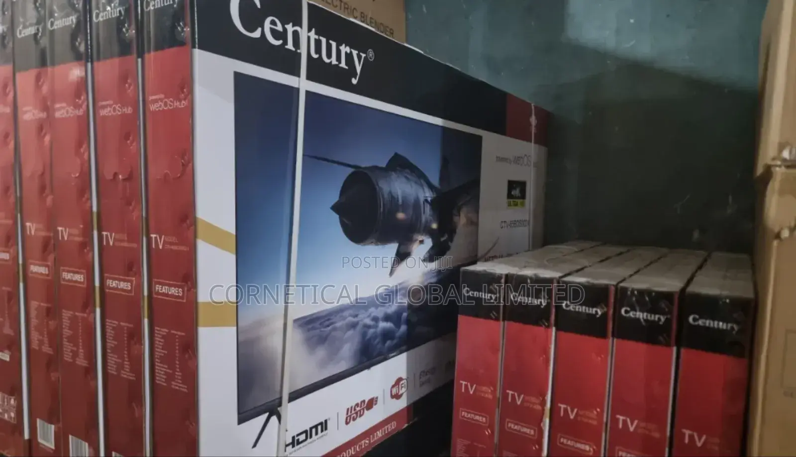 Century 65"inches Uhd Smart Vidaa Tv (Voice Assistance)