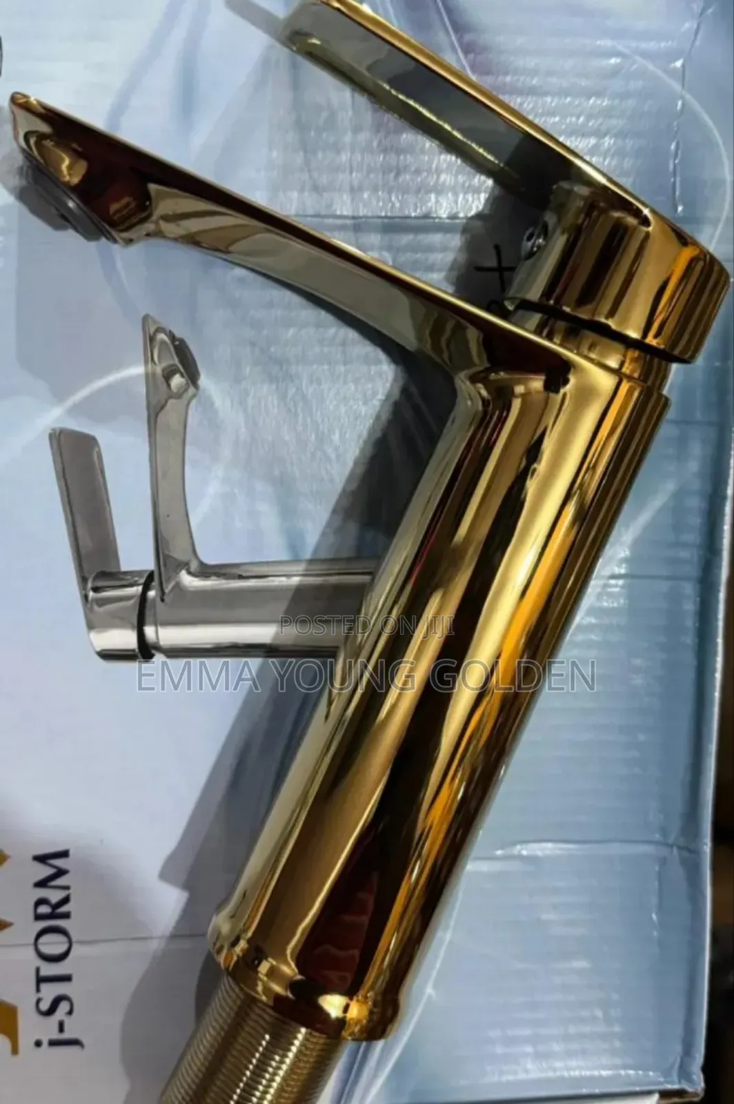 J. Storm Golden Basin Mixer