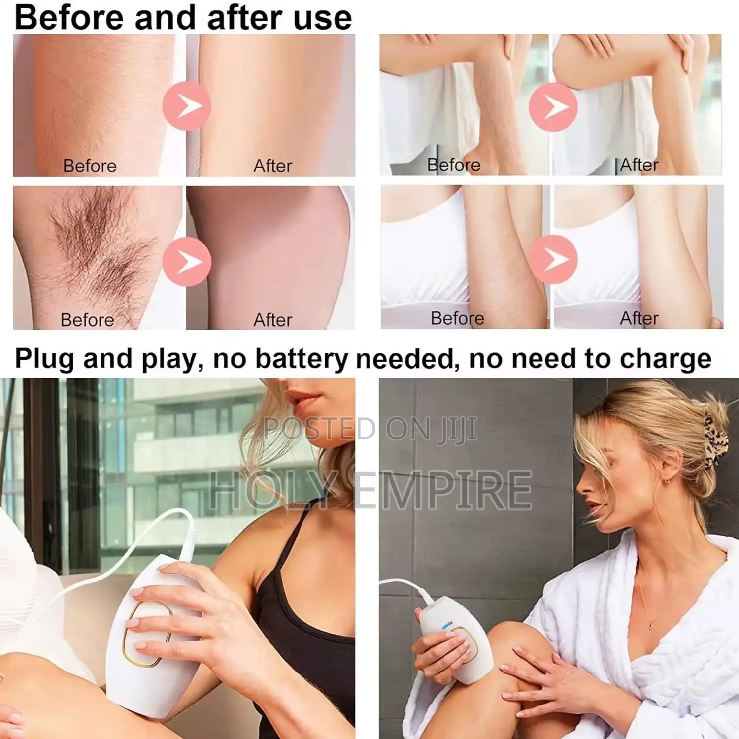 Flashes Ipl Hair Removal Device For Women Painless Laser Epilator
