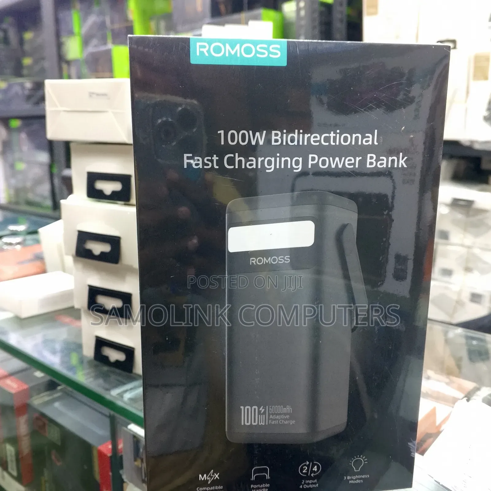 Romoss 60,000mah Laptop Power Bank 100w