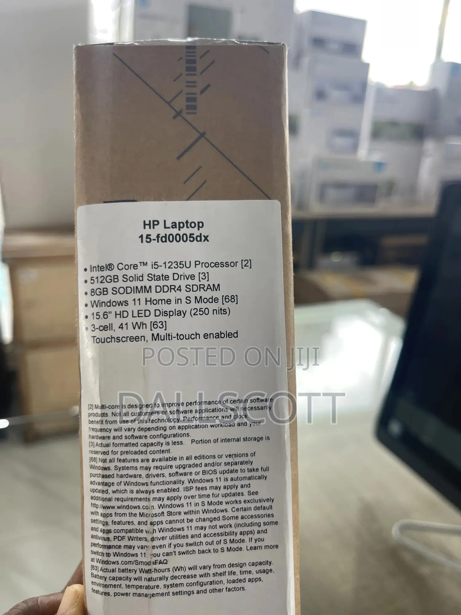 Laptop HP 15 8GB Intel Core i5 SSD 512GB