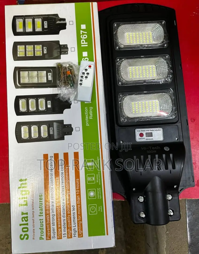 300watts Solar Street Light