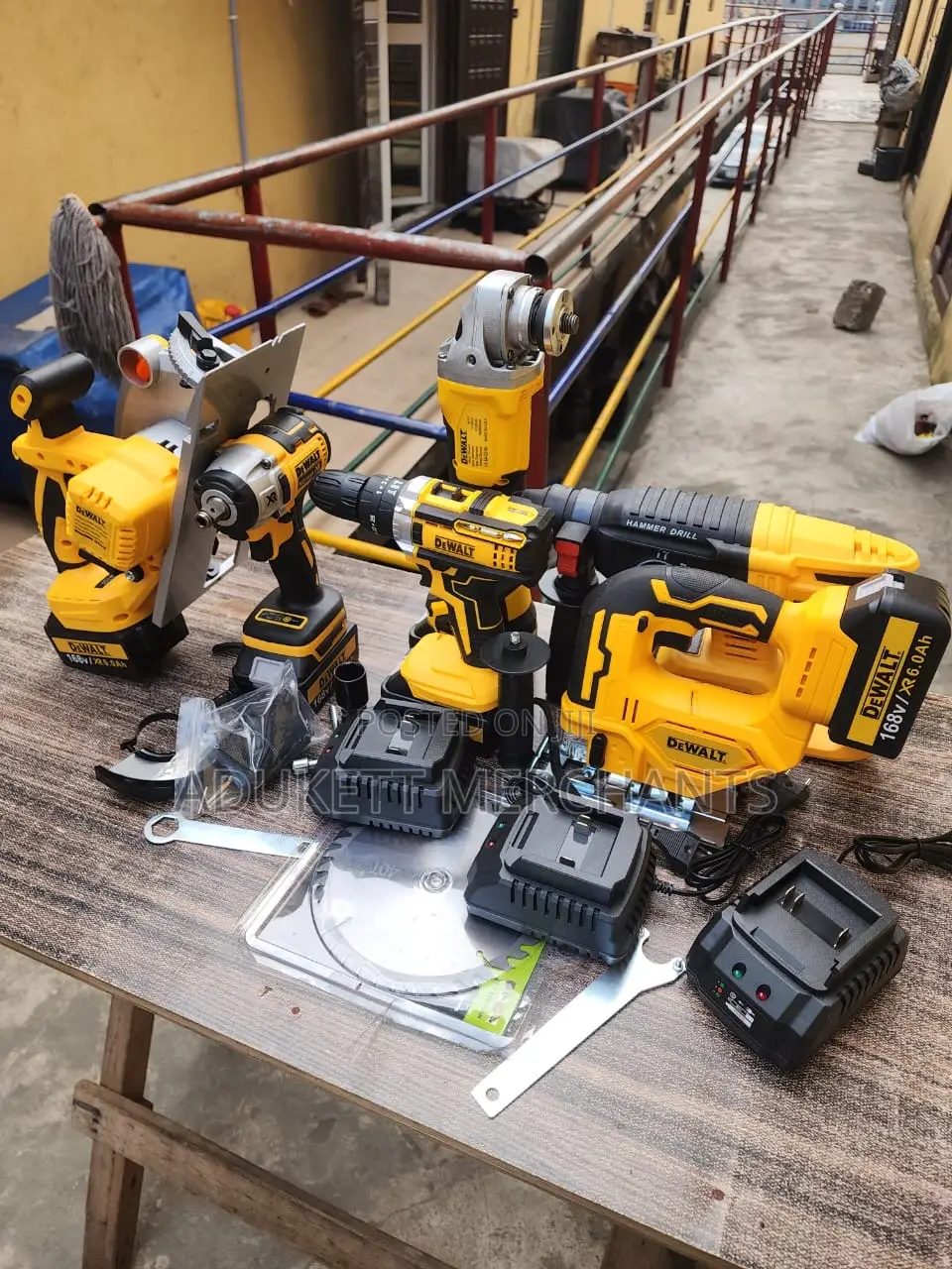 Dewalt 6in1 Combo Kit