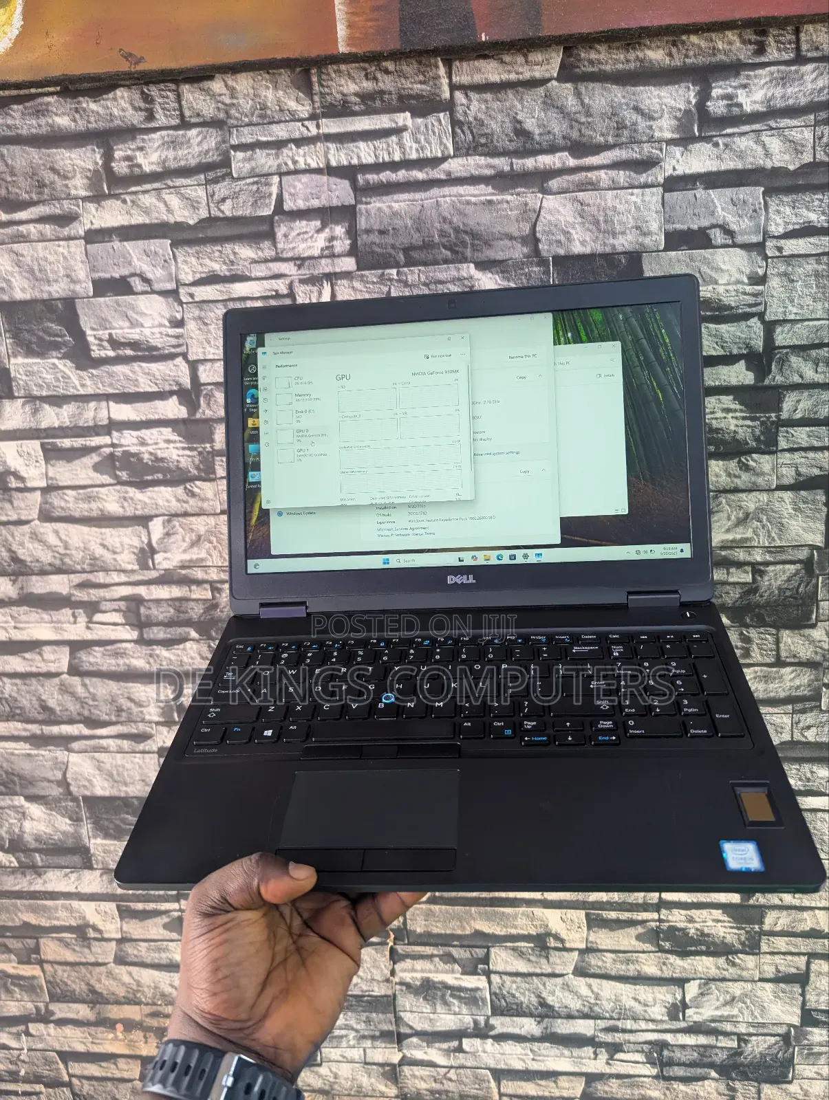 Laptop Dell Latitude 5580 16GB Intel Core i5 SSD 256GB