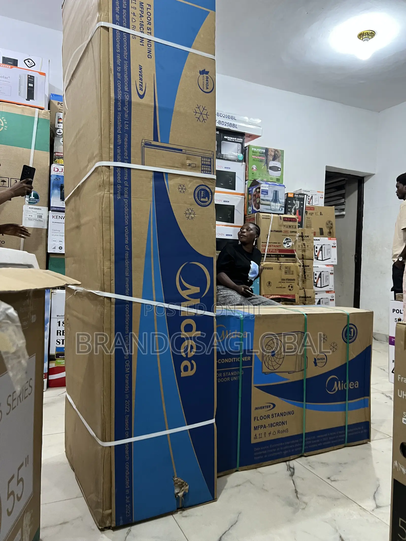Midea 2tons Standing Floor Ac – For Lounges, Retail Stores, Halls