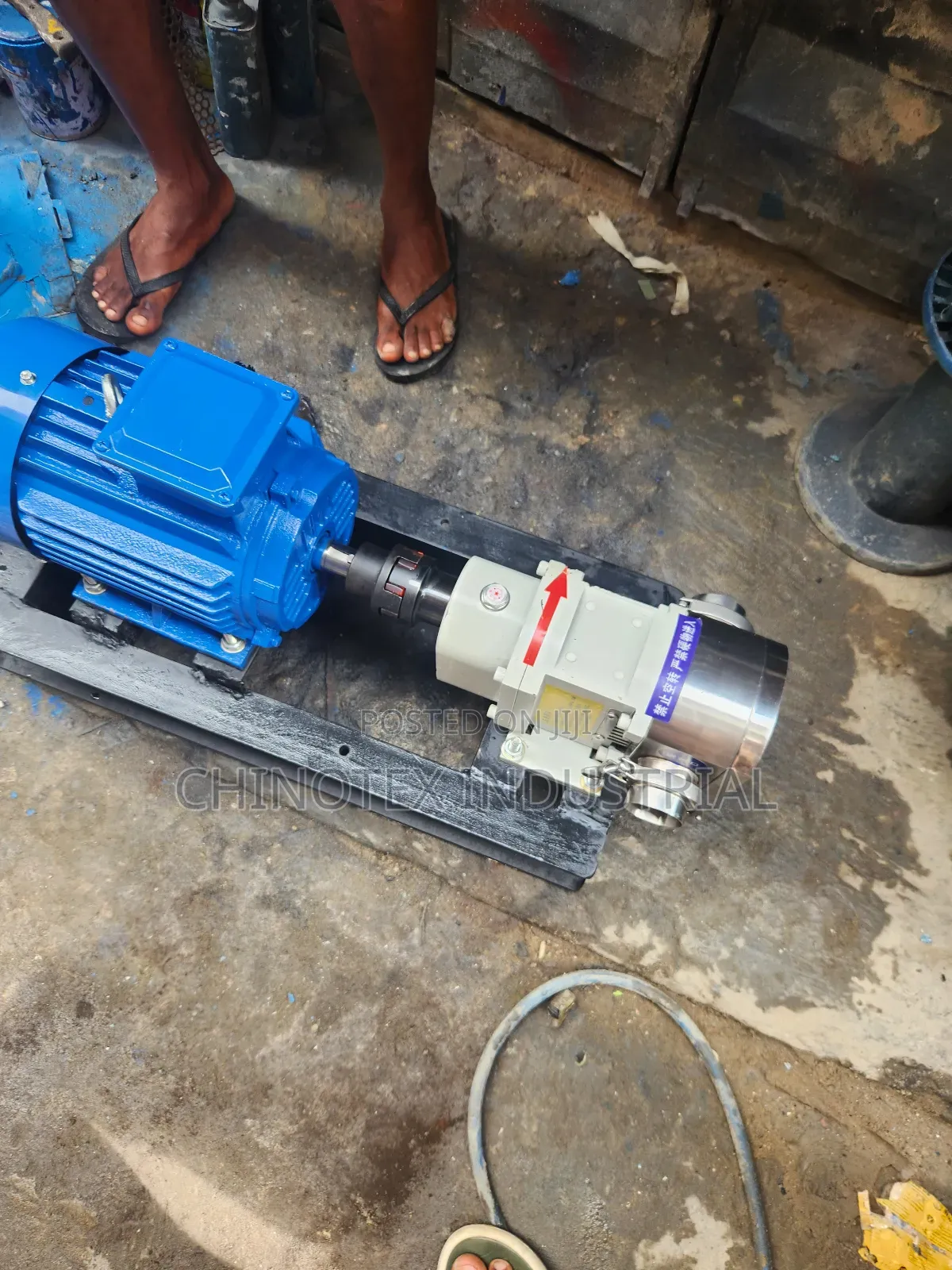 Stainless Steel Rotary Lobe Pump 3hp