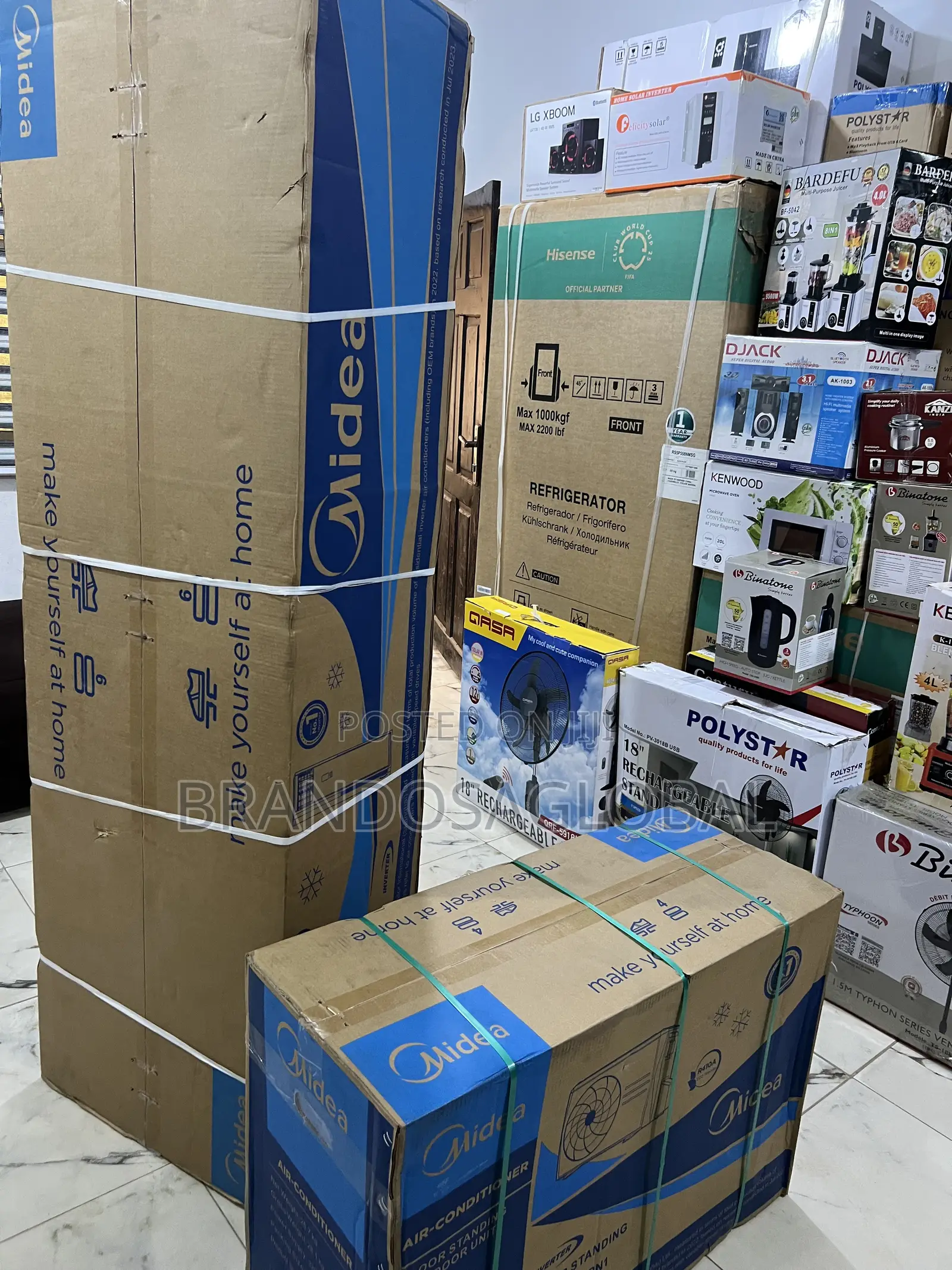 Midea Inverter 2tons Floor Standing Ac – Energy Class Savings