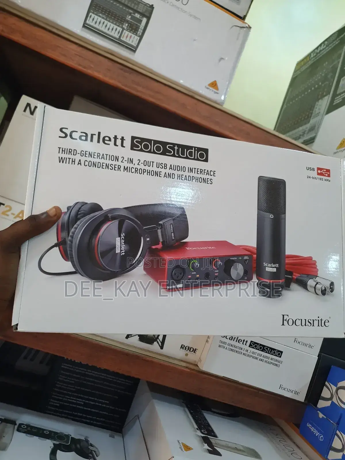 Focusrite Scarlett Solo Studio 3rd Gen