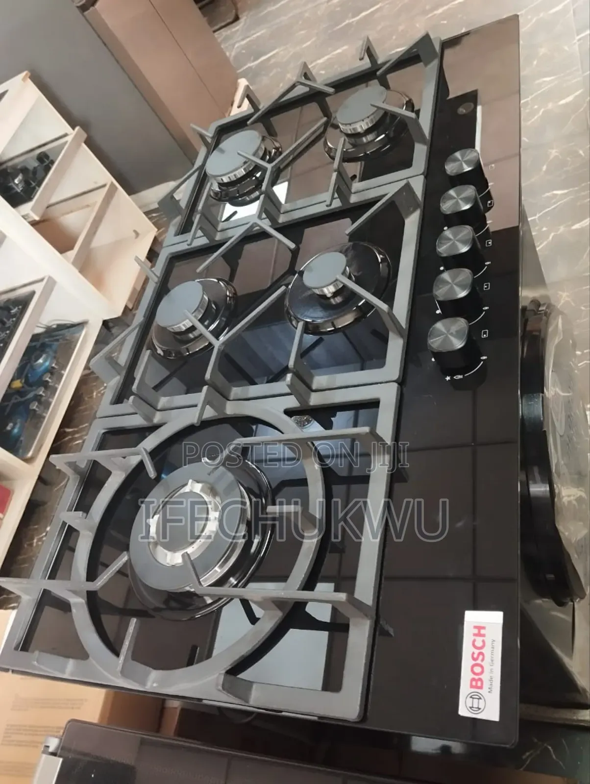 Original Bosch Built-in Luxury Automatic Gas Cooker Hob 90cm 5 Burners