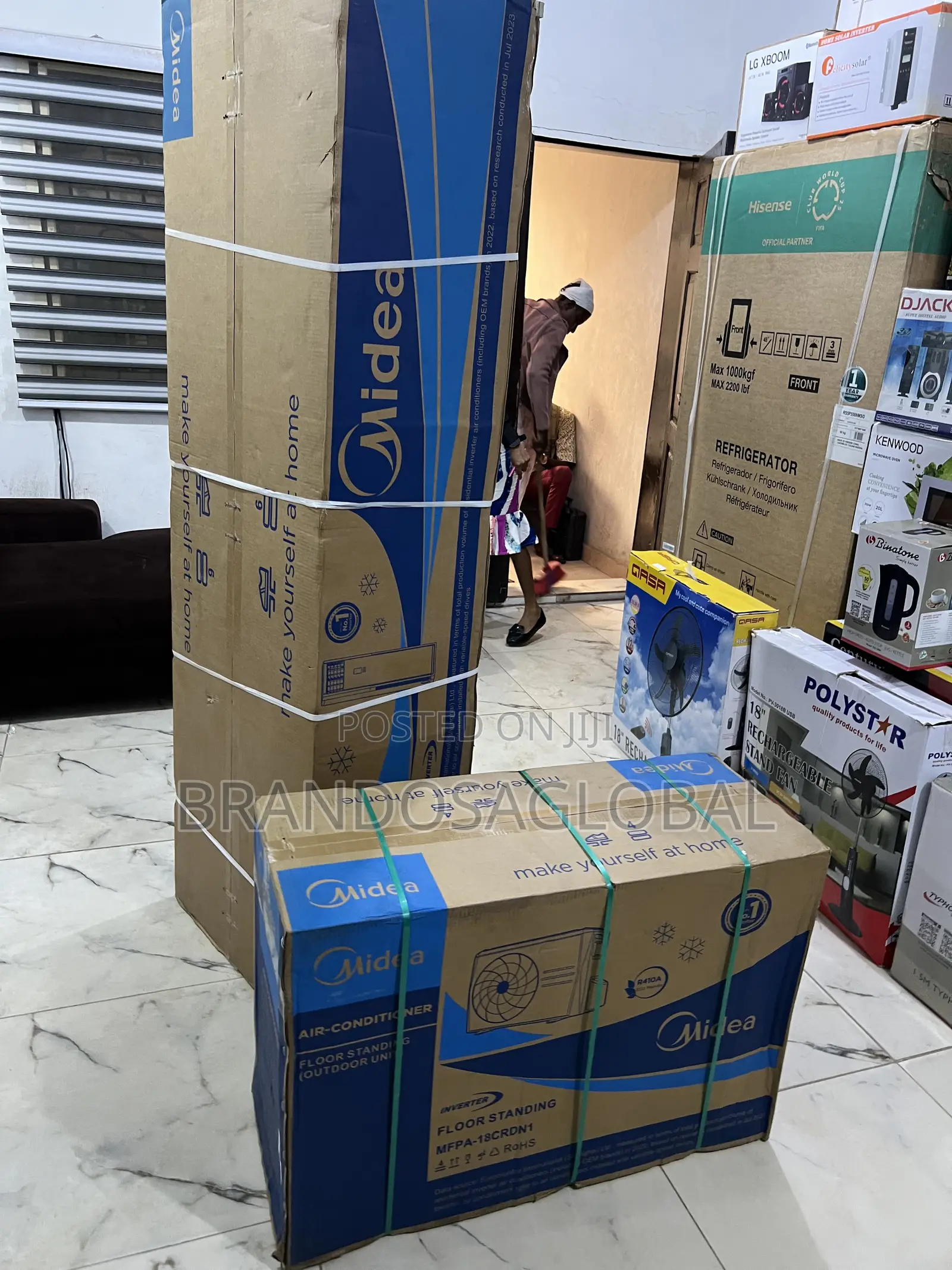 Midea 2hp Inverter Floor Ac– Stable Temperature Even With Power Swings