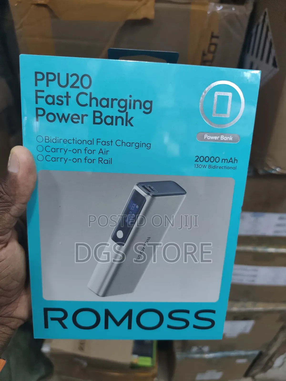 Romoss Ppu20 20,000mah 130w Power Bank
