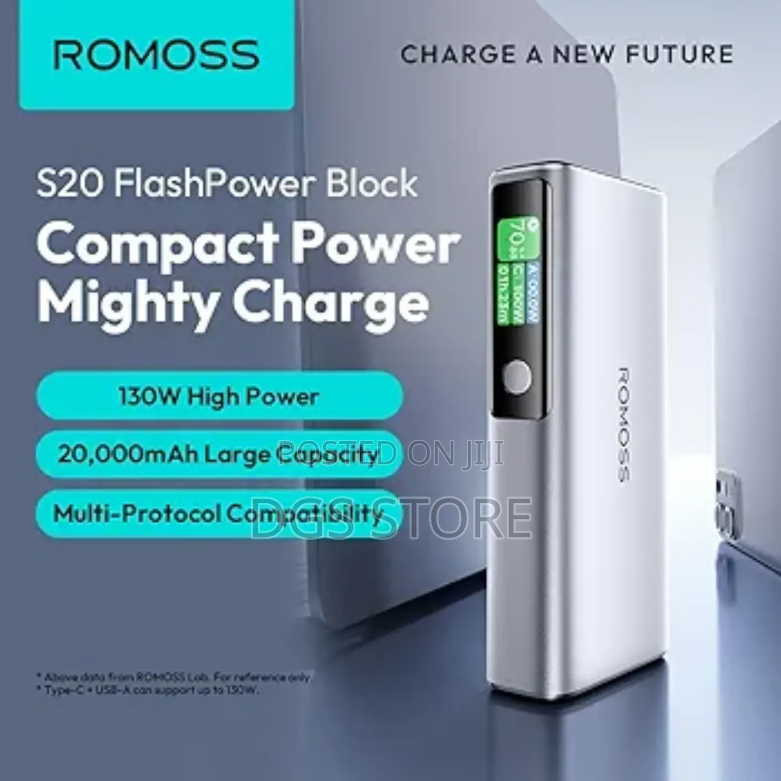 Romoss Ppu20 20,000mah 130w Power Bank