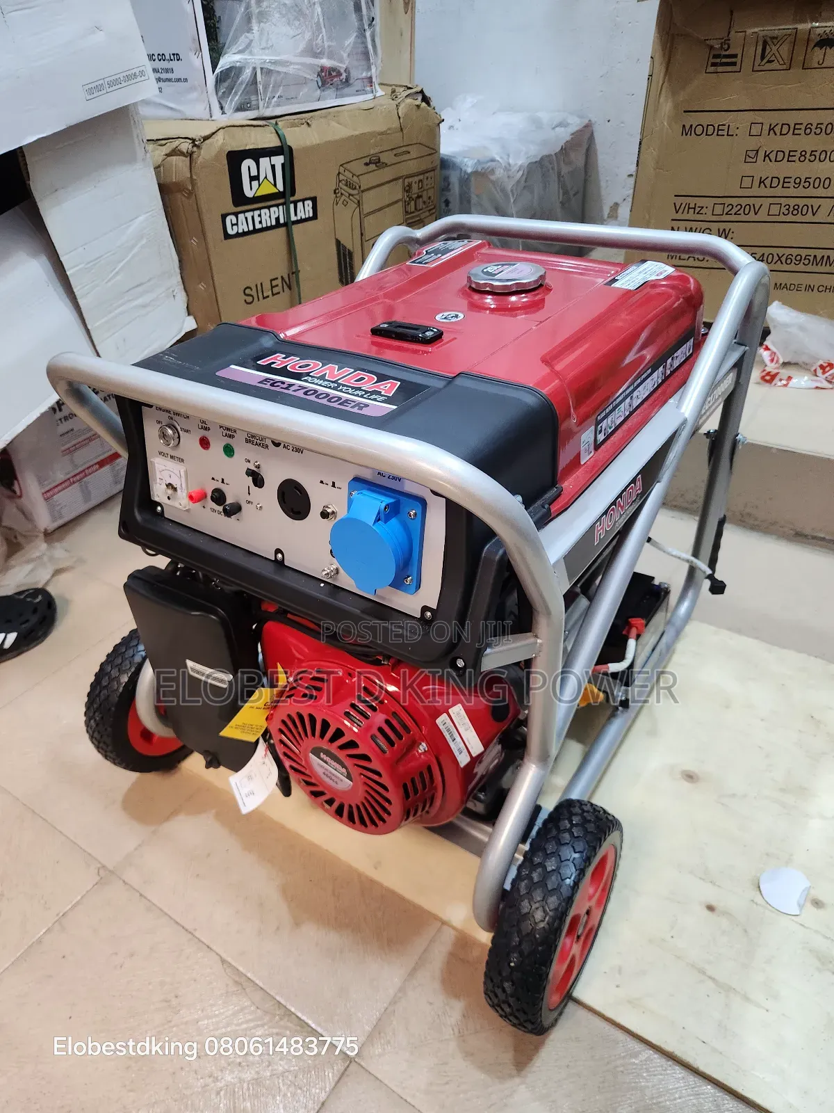 15kva Honda Generator With Remote Control 100% Copper Coil