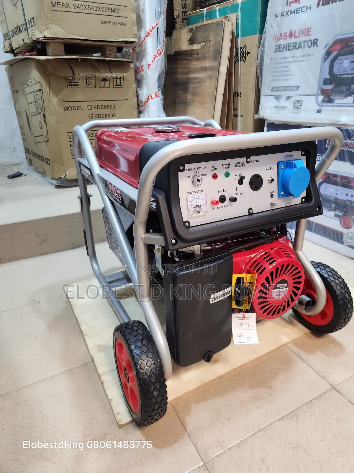 15kva Honda Generator With Remote Control 100% Pure Copper Coil