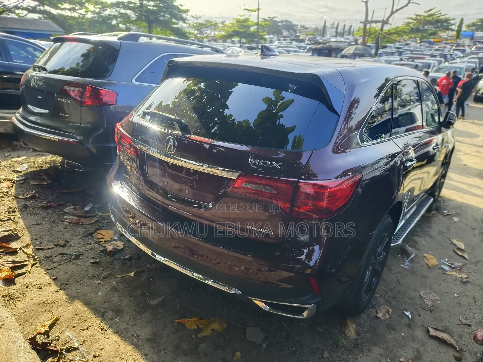 Acura MDX w/Advance & Ent. Pkgs SH-AWD 2018 Red