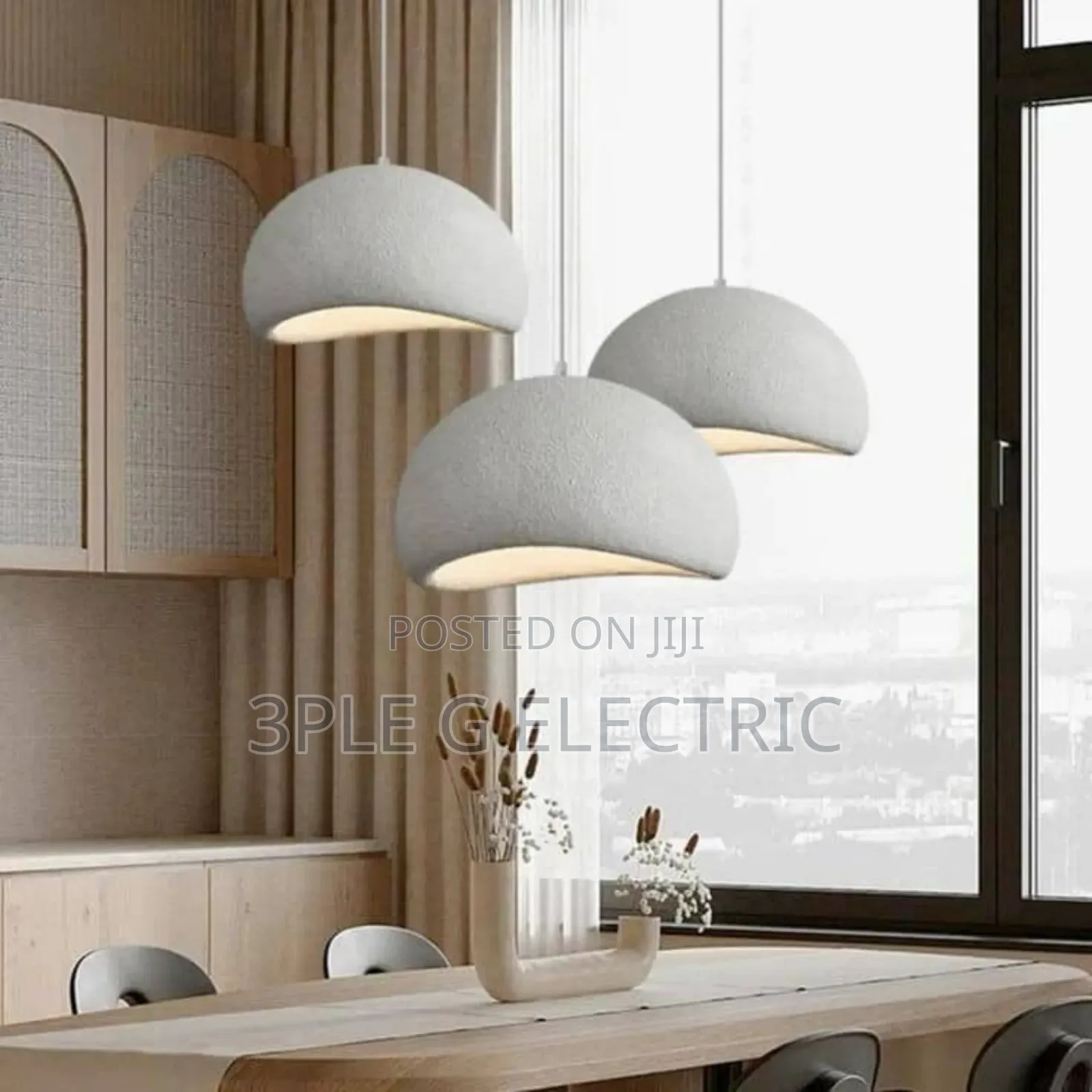 Grey Wabi Sabi Pendant Light