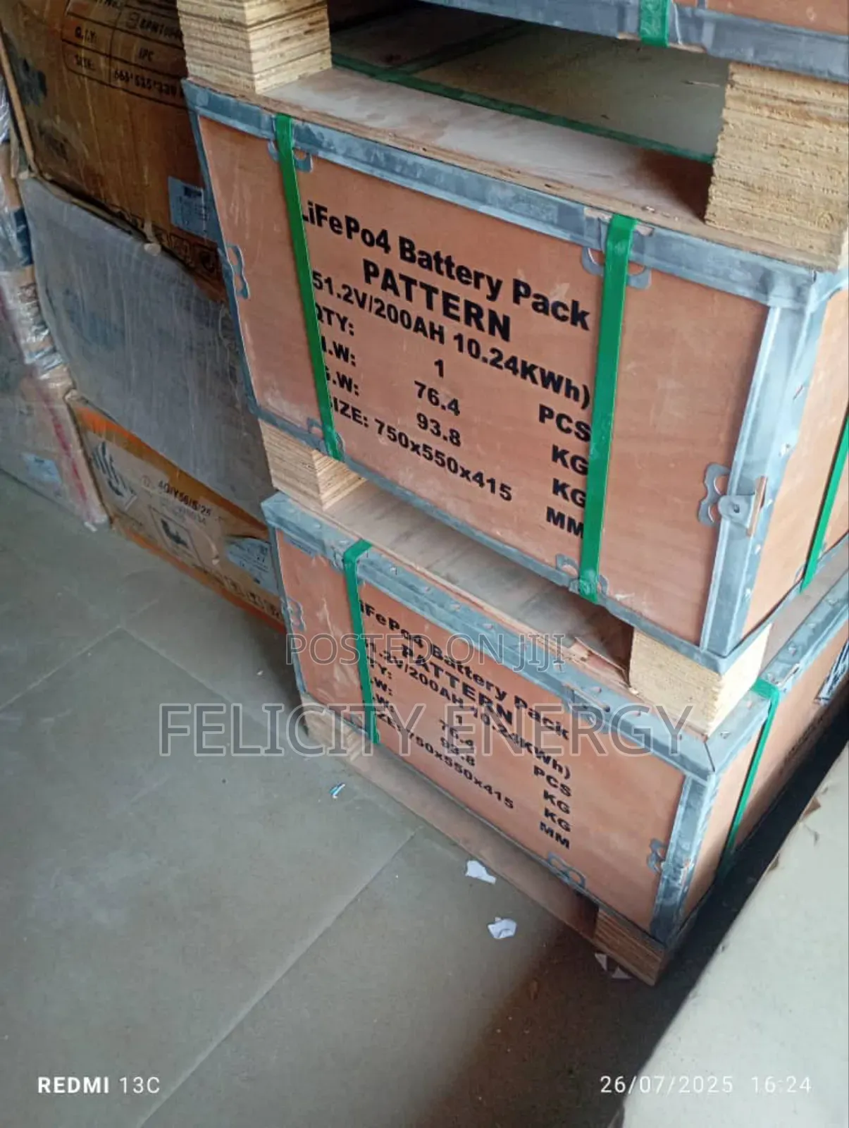 Pattern Lithium Battery 10kwh 51.2v