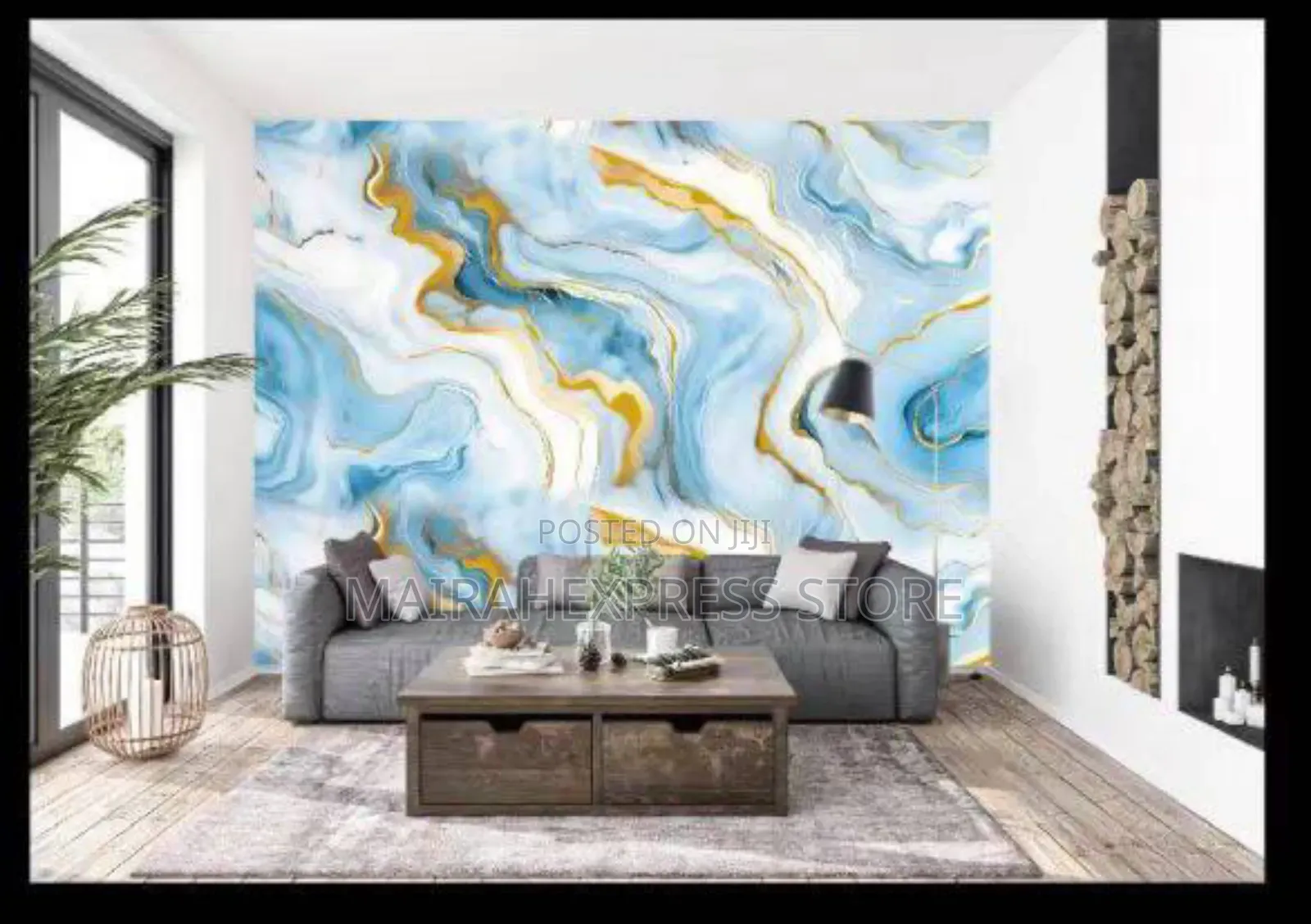 Thick Padded ,Super Strong Gloss Wall Sticker.