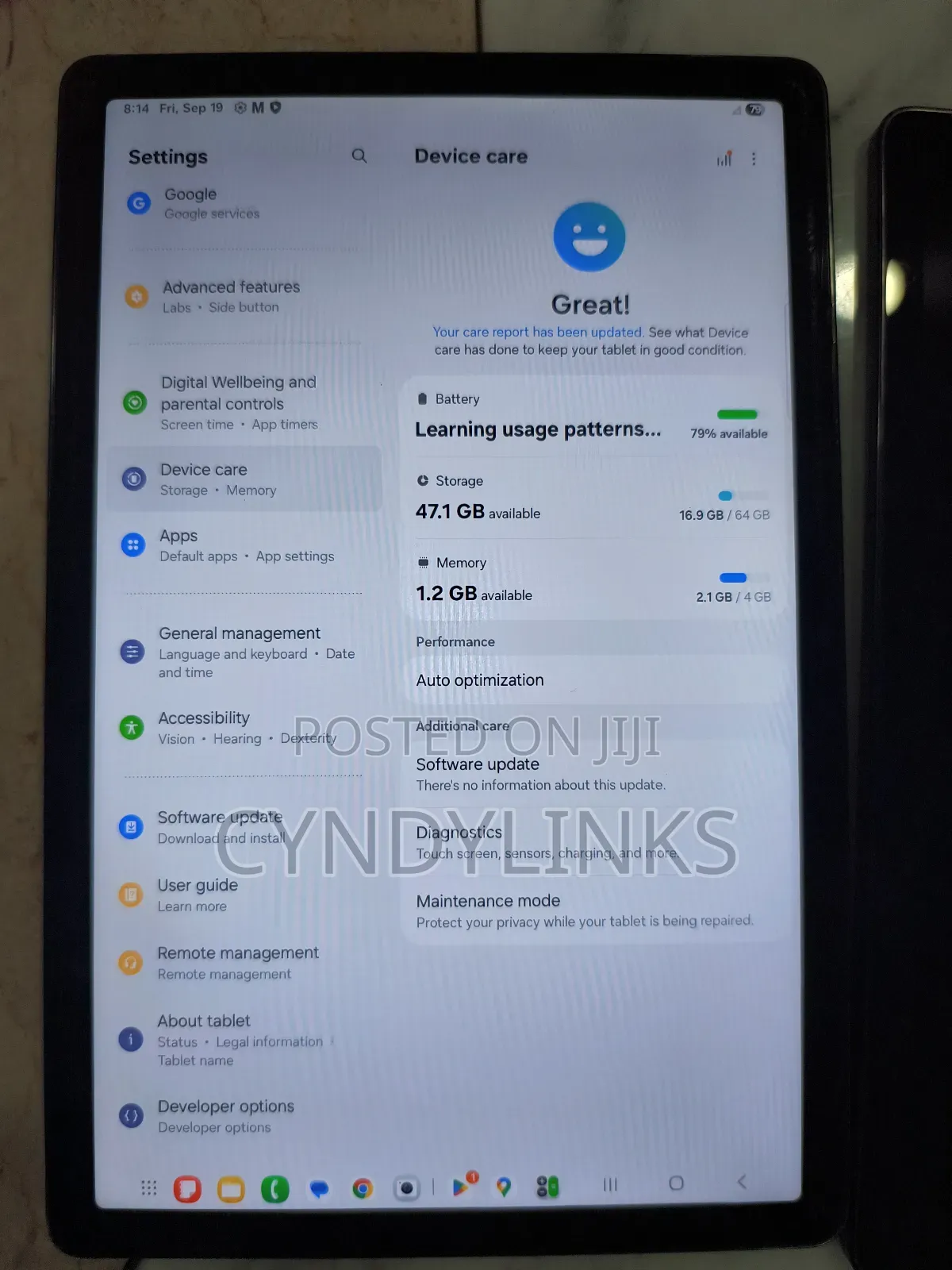 Samsung Galaxy Tab A9+ 64 GB Gray