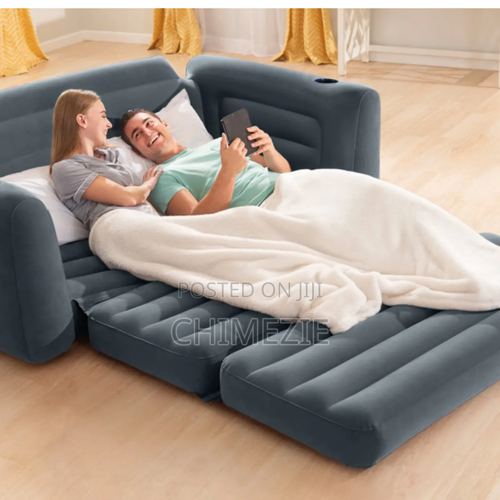 Inflatable Double Pull Out Chair and Bed