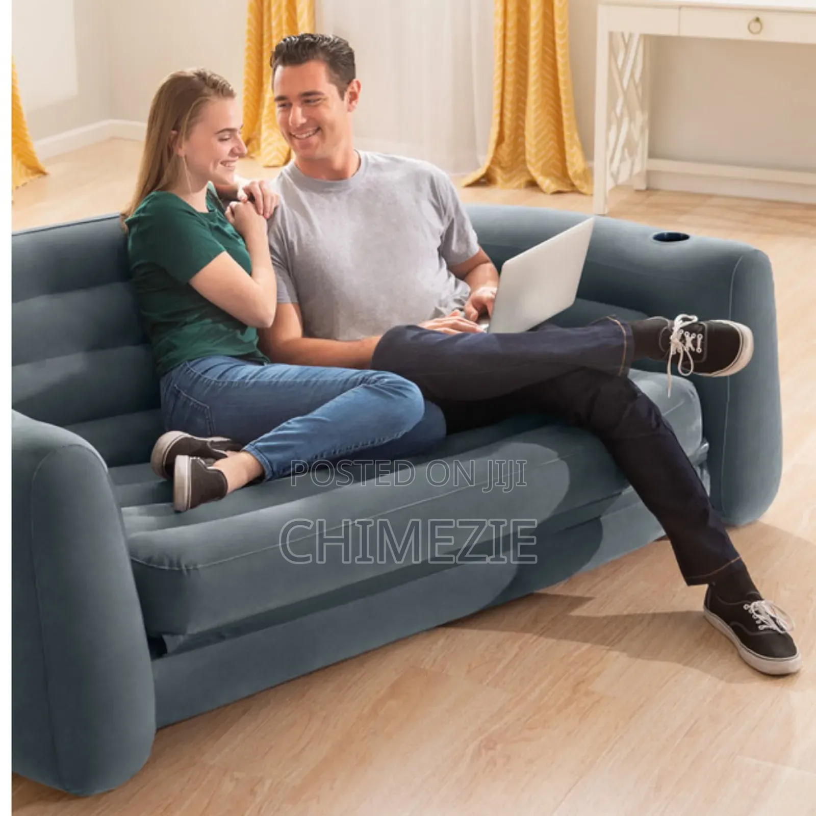 Inflatable Double Pull Out Chair and Bed