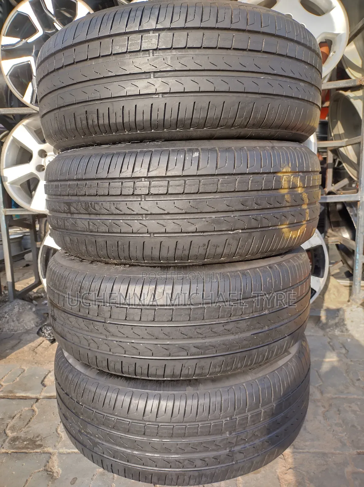 Original European Used Pirelli Tyres