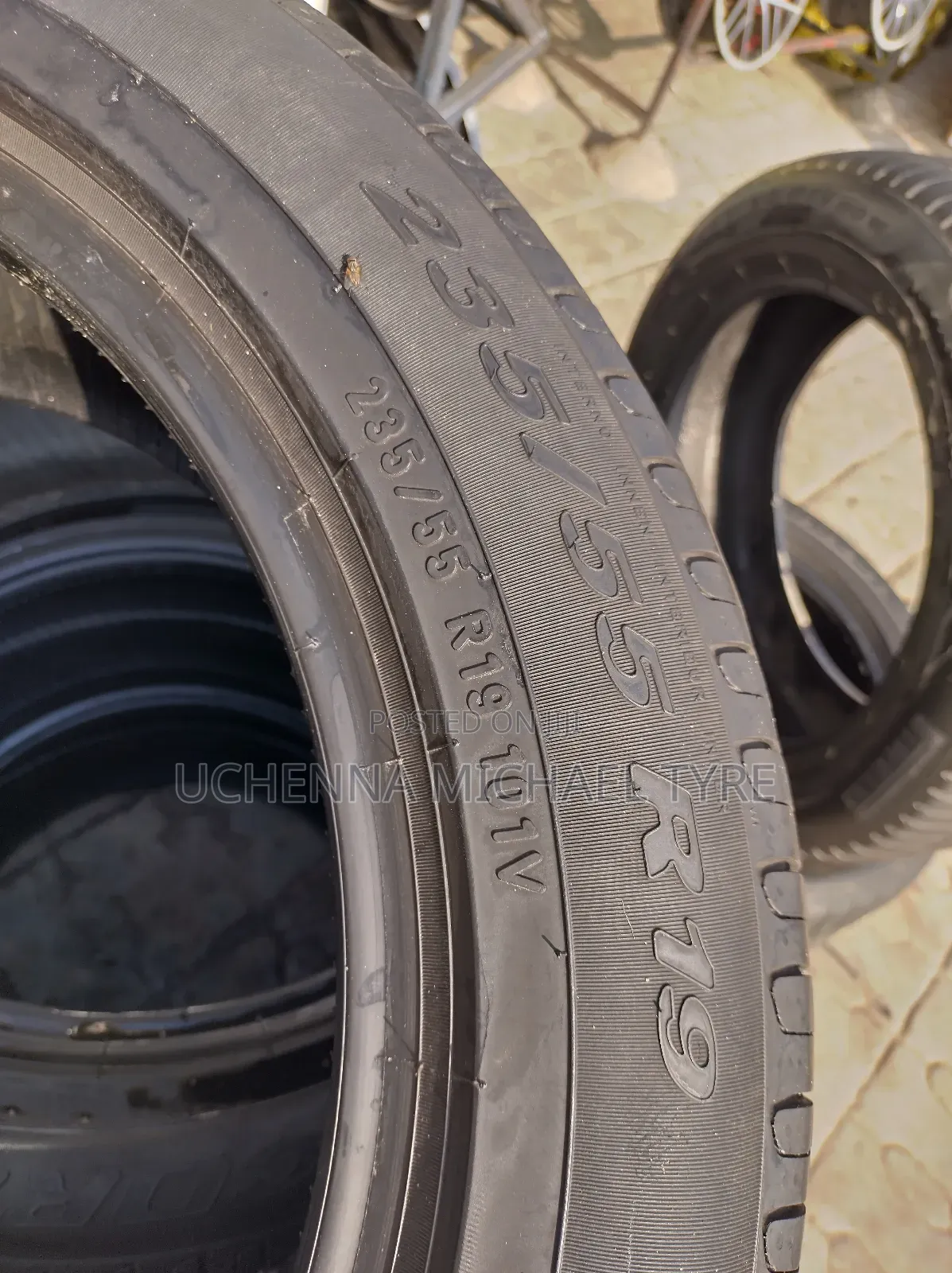 Original European Used Pirelli Tyres
