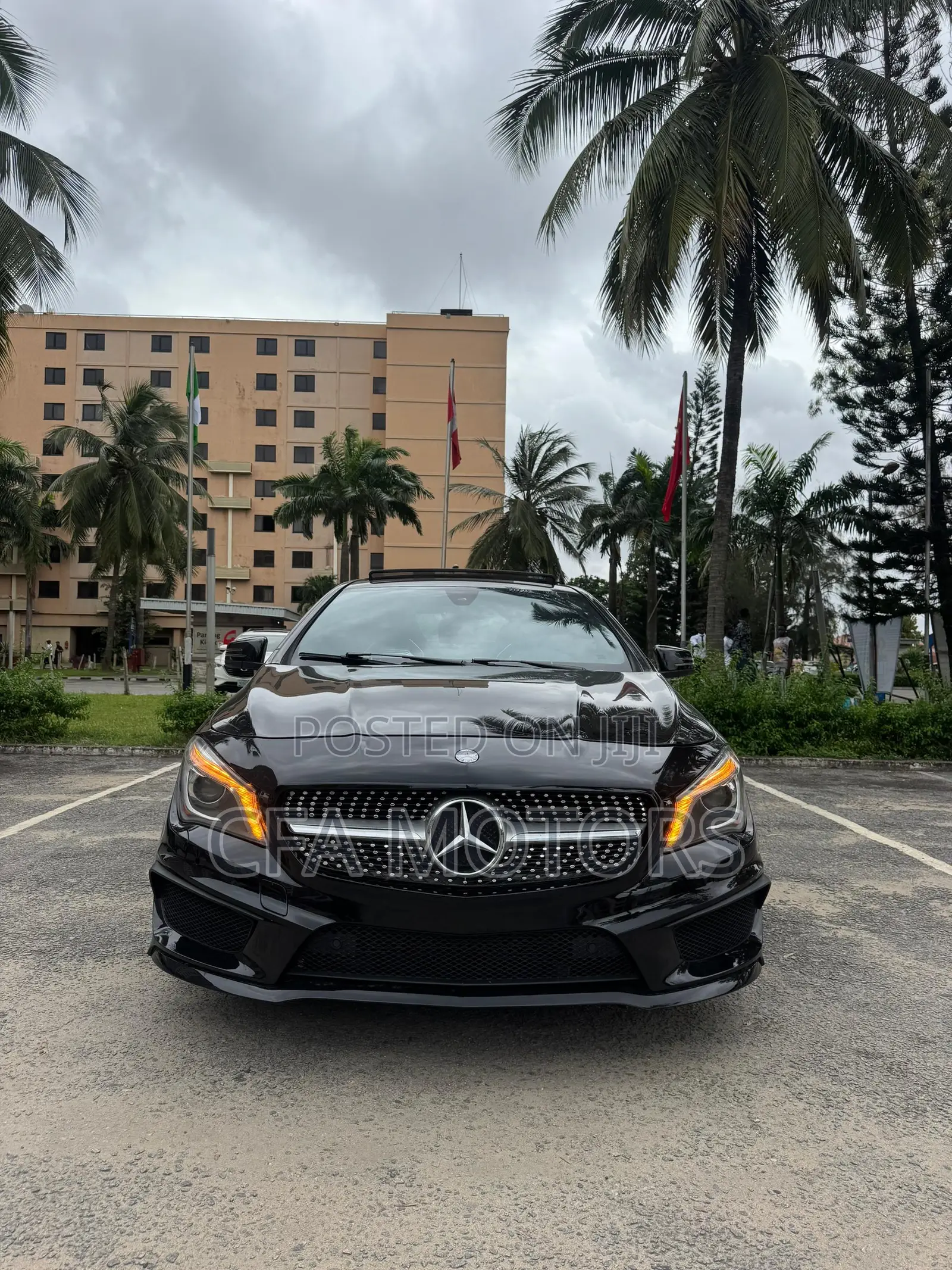 Mercedes-Benz CLA-Class AMG CLA 45 4MATIC Sedan 2015 Black
