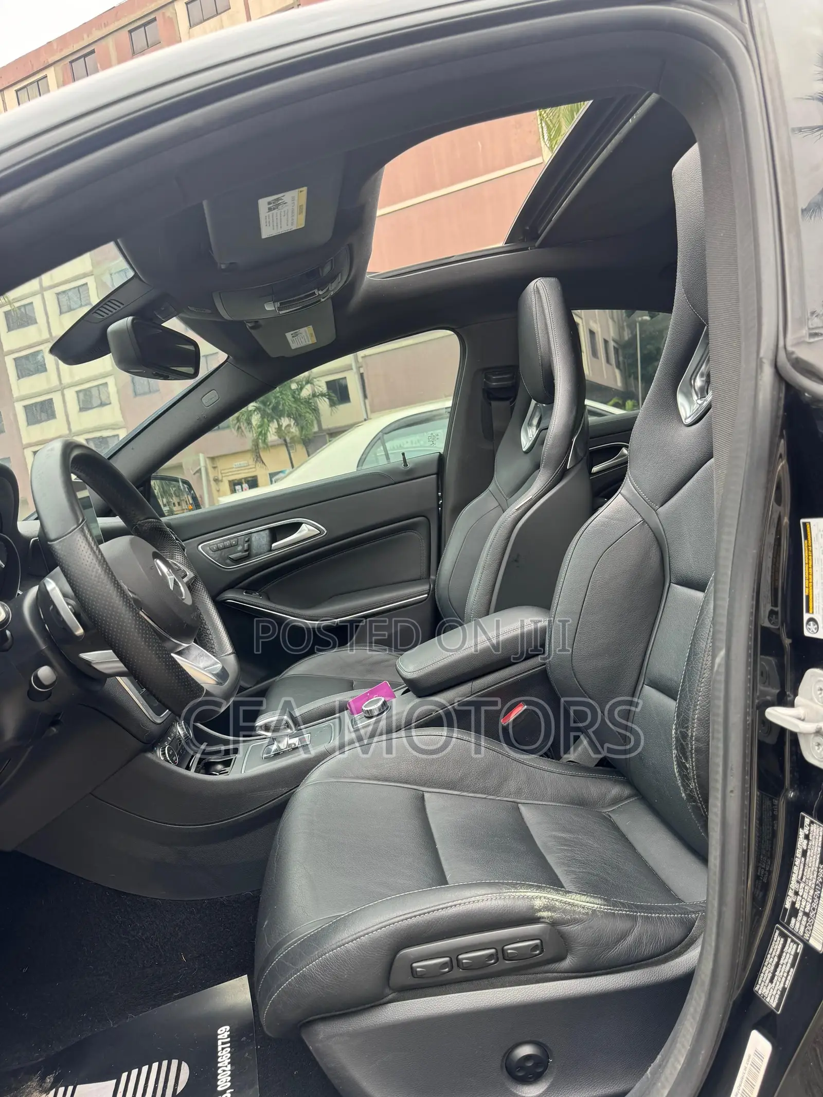 Mercedes-Benz CLA-Class AMG CLA 45 4MATIC Sedan 2015 Black