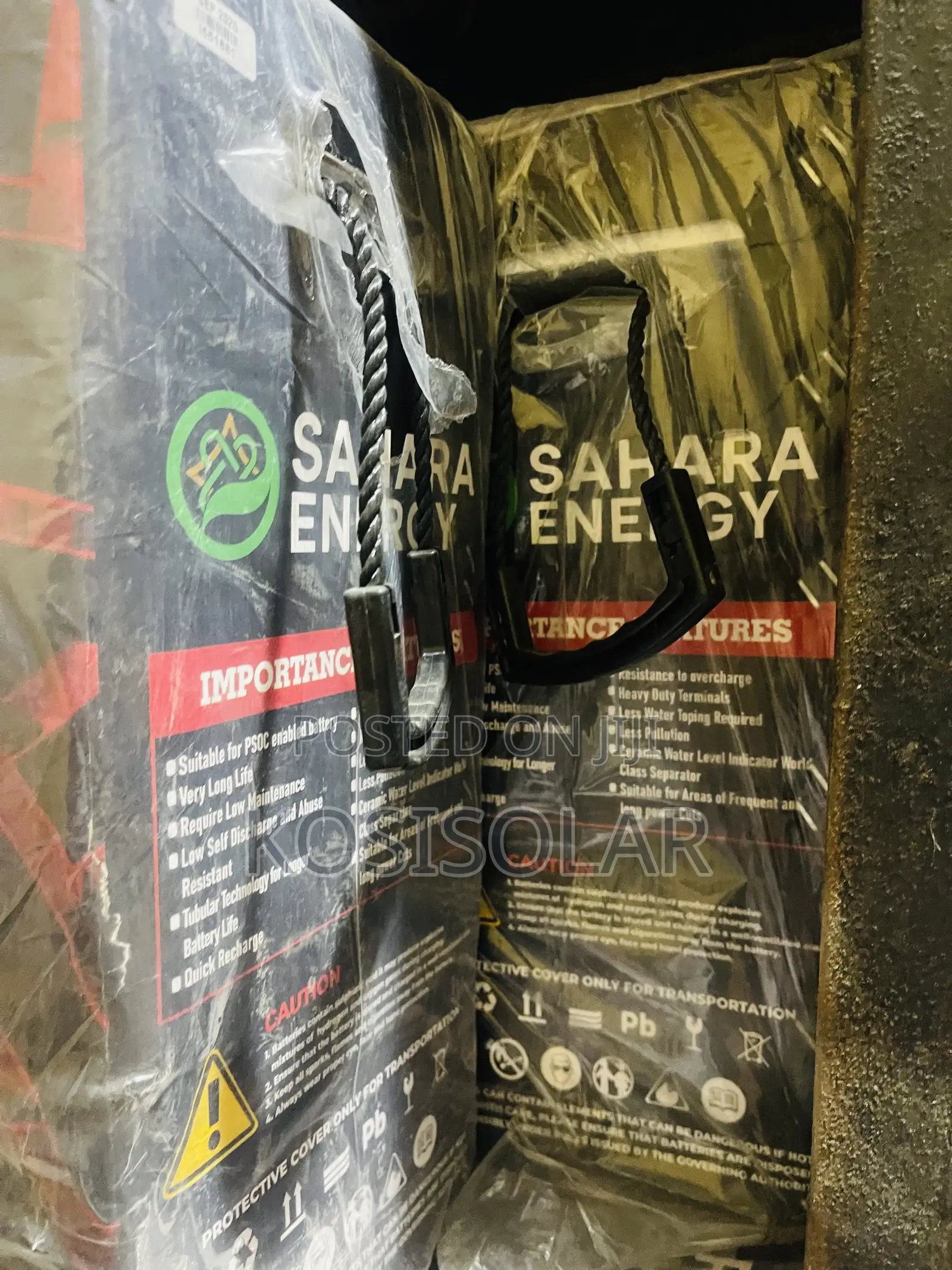 250ah 12v Sahara Energy Solar Tubular Battery