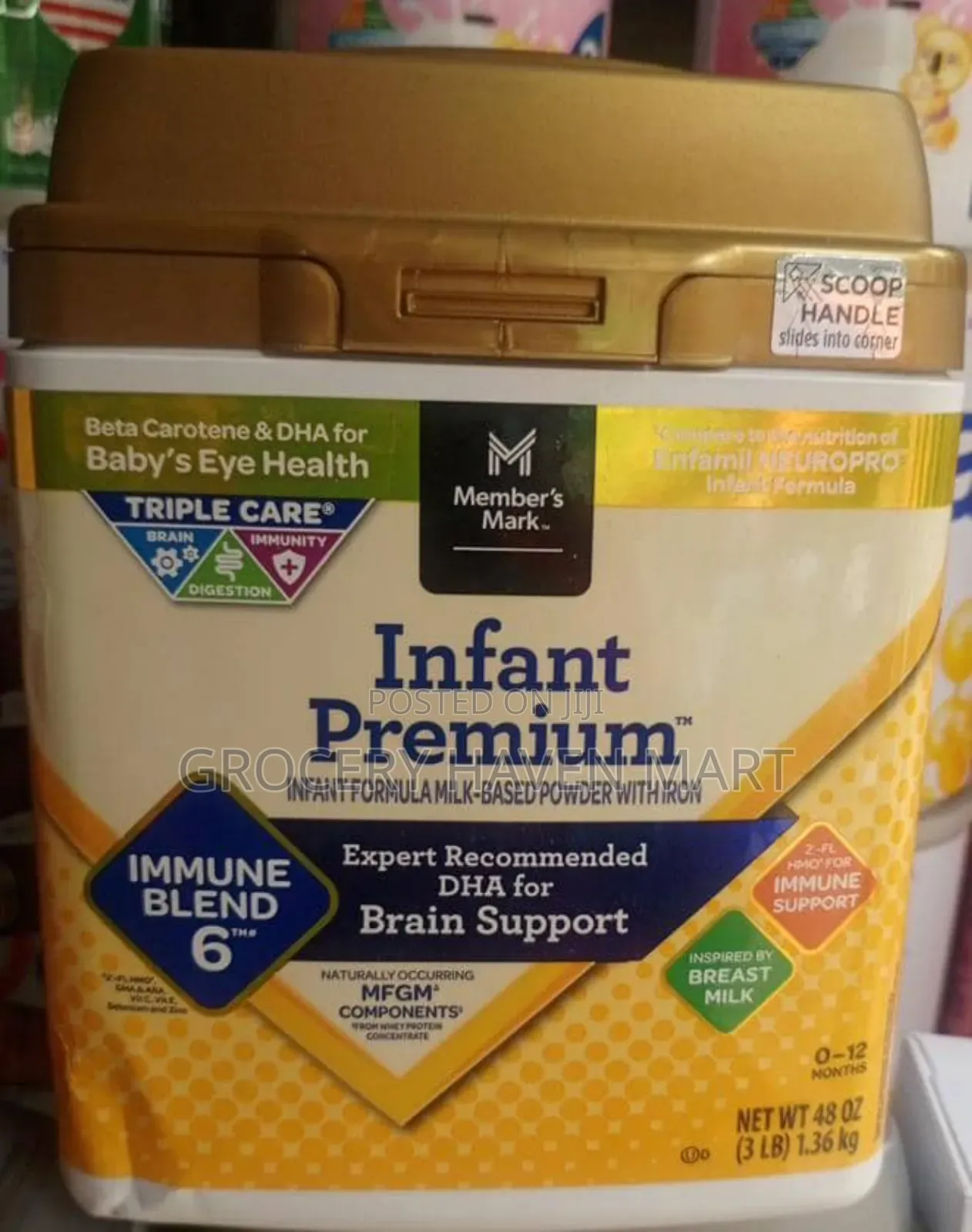Member's Mark Advantage Non-gmo With 2'-fl Hmo Infant Formula 1.36kg