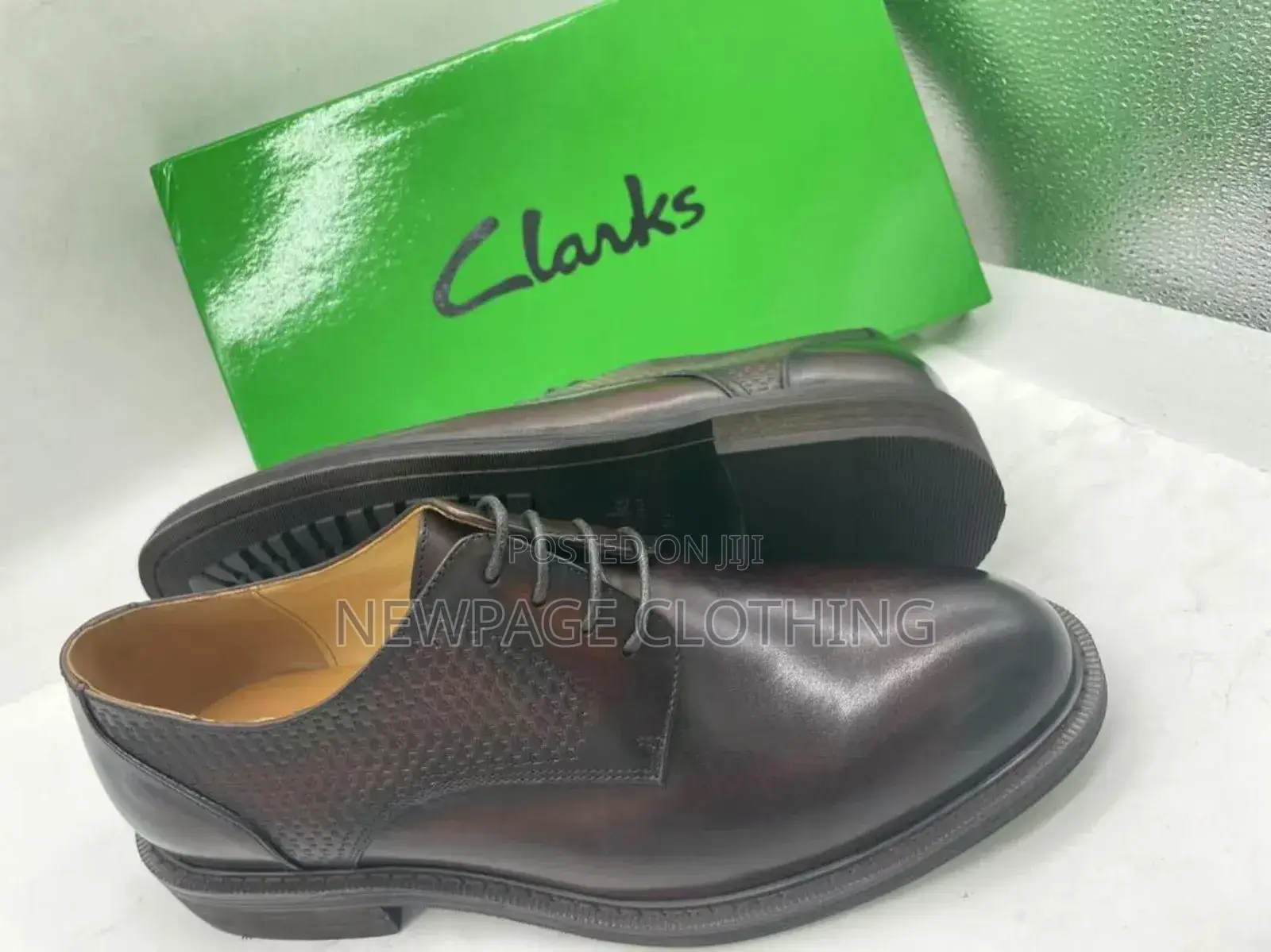 Clarks Men’S Smart Leather Shoes – Black Also Available in Brown