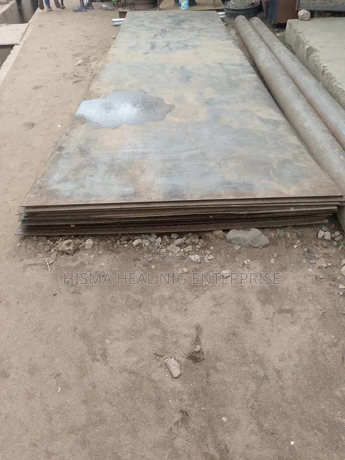 5mm Thickness 5 Ft by 19 Ft Mild Steel Plate