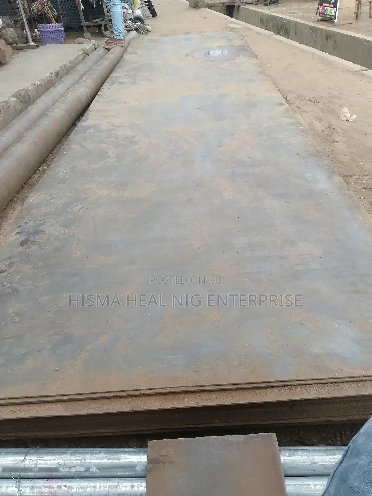 5mm Thickness 5 Ft by 19 Ft Mild Steel Plate
