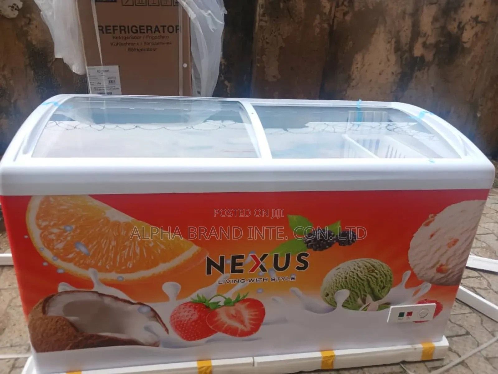 Nexus 450lt Display Freezer