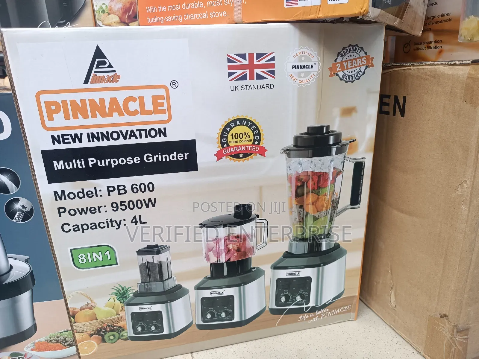 Pinnacle 9 in 1 Blender and Food Processor