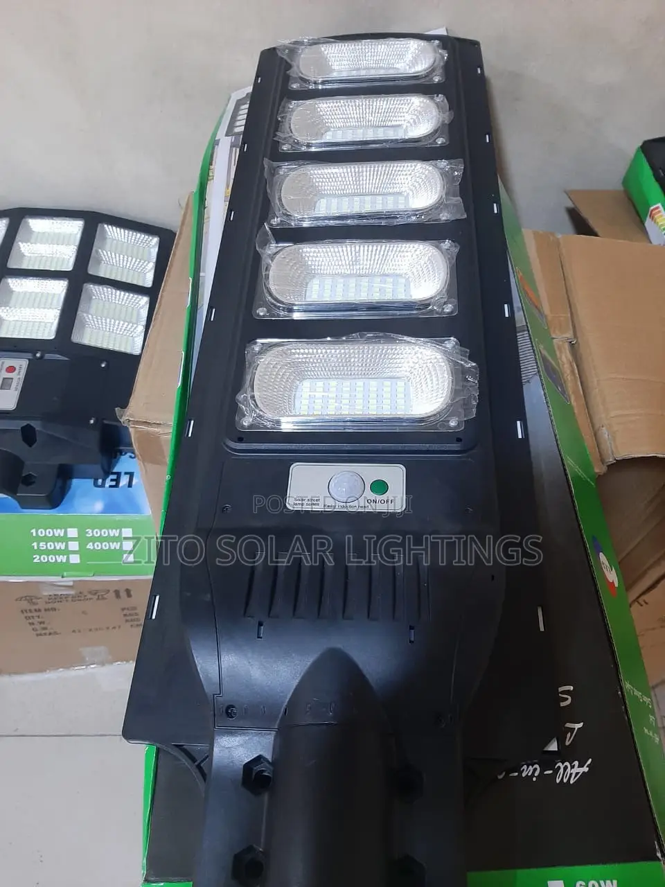 150w 5 Eyes Solar Street Light Very Good