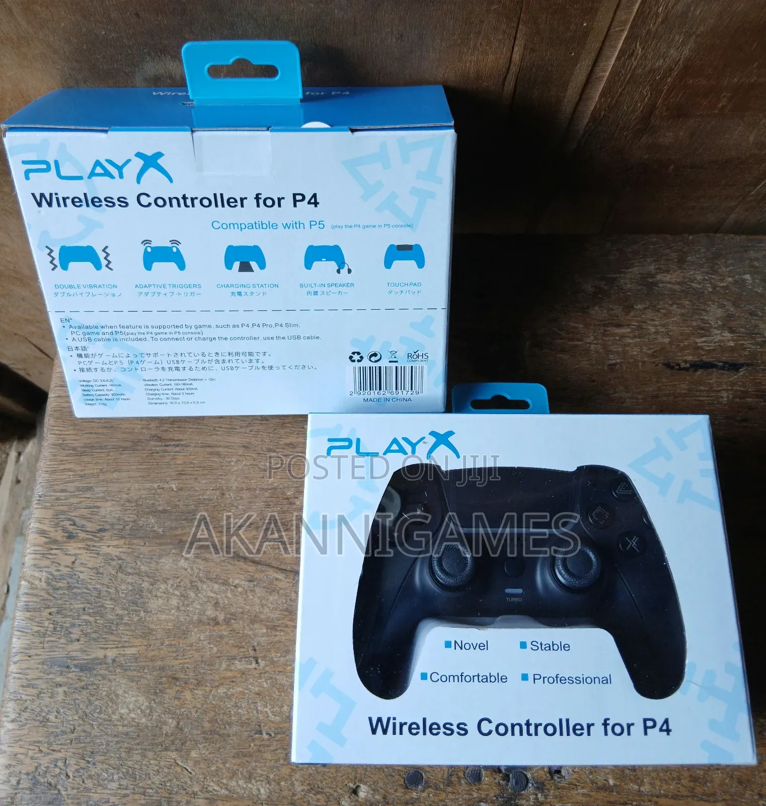 Play-X Wireless Controller for Ps4 PC ( Laptop ) Etc