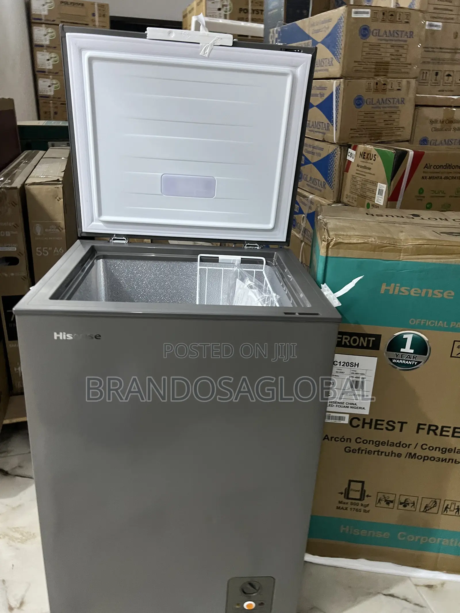 Hisense Chest Freezer 95l – Easy Open Lid Handle