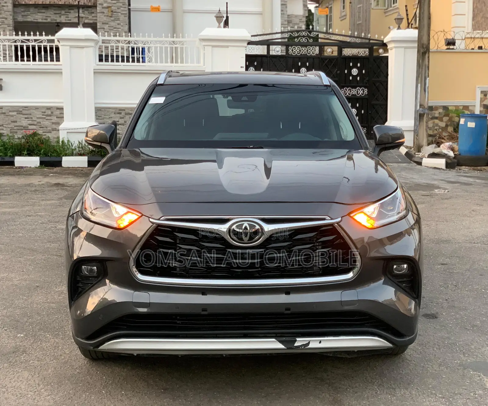 Toyota Highlander Platinum 2021 Gray