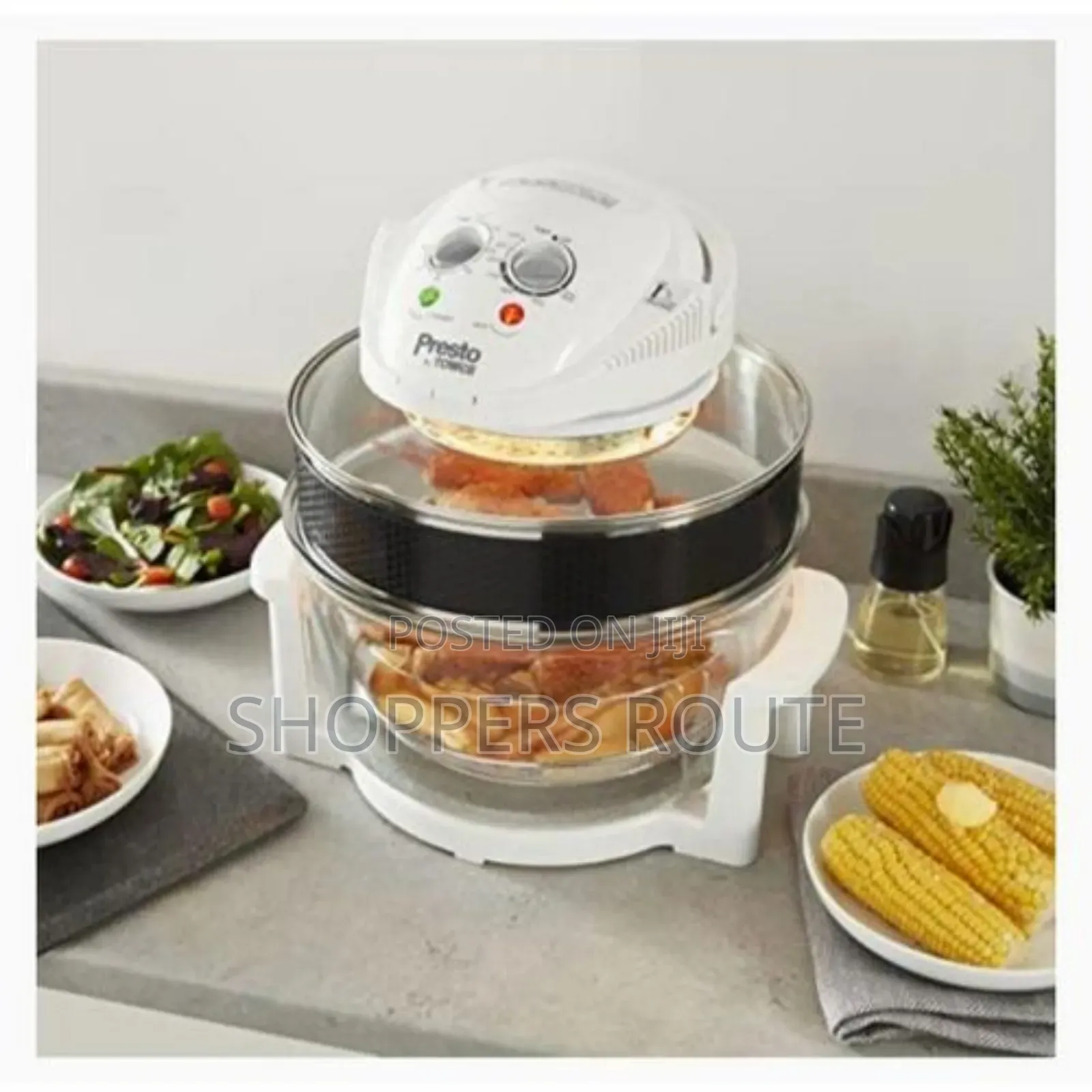 Presto by Tower Halogen Low Fat Air Fryer 12l Bowl