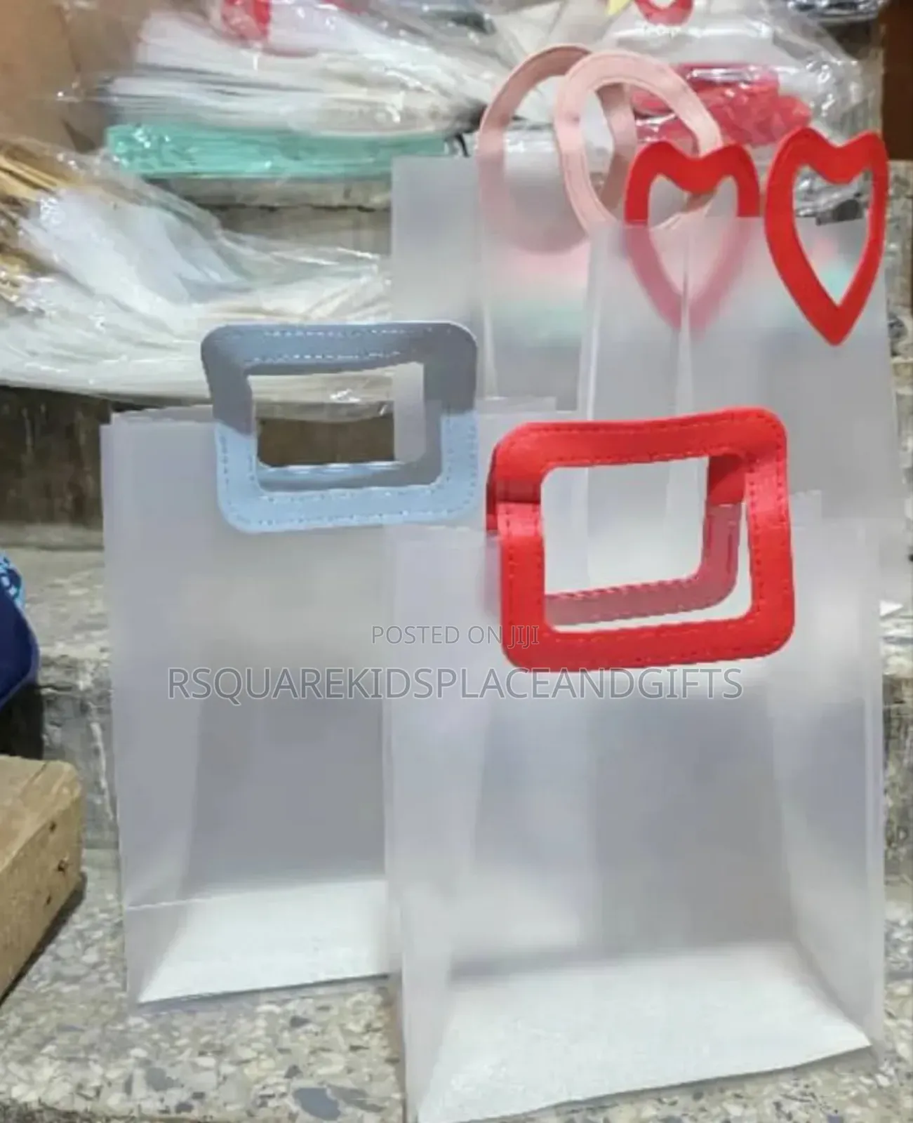 Party Bags With Colorful Handle