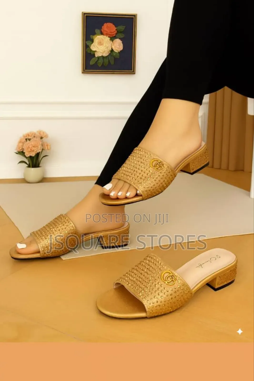 Low Heel Slippers Size 37 - 42