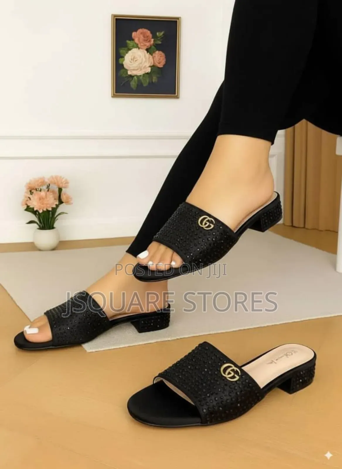 Low Heel Slippers Size 37 - 42